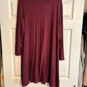 Old Navy Deep Red V-Neck Top